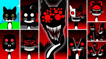 My Sprunki OC: Maxwell Cat (from Phase 1 to Phase 10)