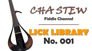 Jazz & Blues Improvisation :: Licks for Violin :: Lick Library 001