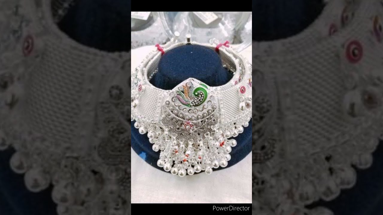 Silver payal design //Bridal anklets design 2021