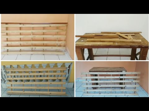 8 Móveis Que Eu Fiz Usando Estrado De cama|Reciclagem de madeira|Faça Você Mesmo|Sandra Batista