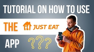 JUST EAT APP TUTORIAL 2022 - NAVIGATING THROUGH THE APP