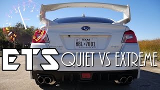 quiet wrx exhaust