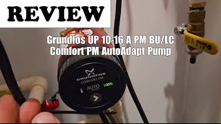 Grundfos UP 10-16 A PM BU/LC Recirculation Pump Review 2025