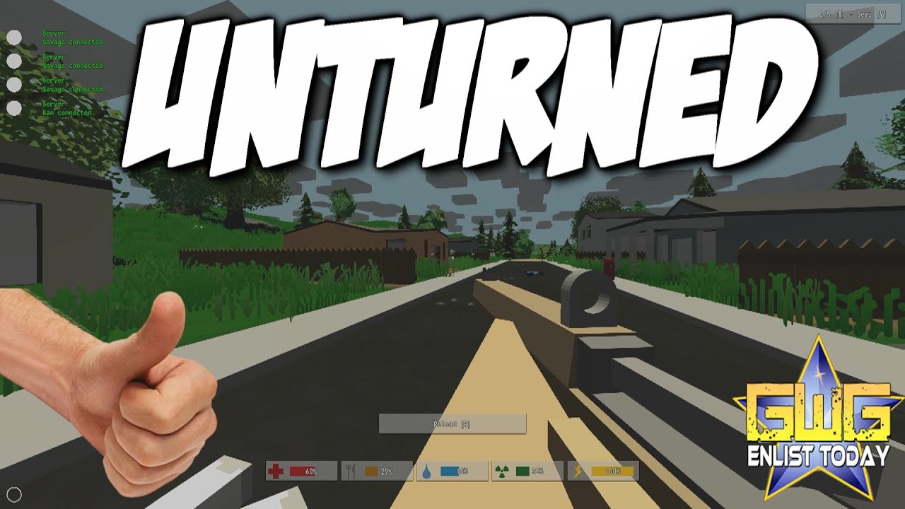 Unturned Gameplay - The Adventure Begins! (Let's Play Part 1)