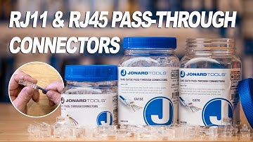 Jonard Tools Pass Through Connectors Product Video