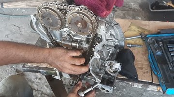 ENGINE REBUILD TIMING CHAIN SET UP SUZUKI TRANSFORMER DA64 DA63 K6A DO IT YOURSELF GENERAL OVERHAUL