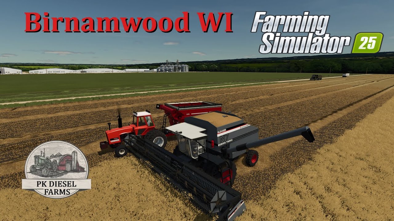 NEW MAP BIRNAMWOOD WI FS25 7080 ALLIS CHALMERS 5488 INTERNATIONAL - YouTube