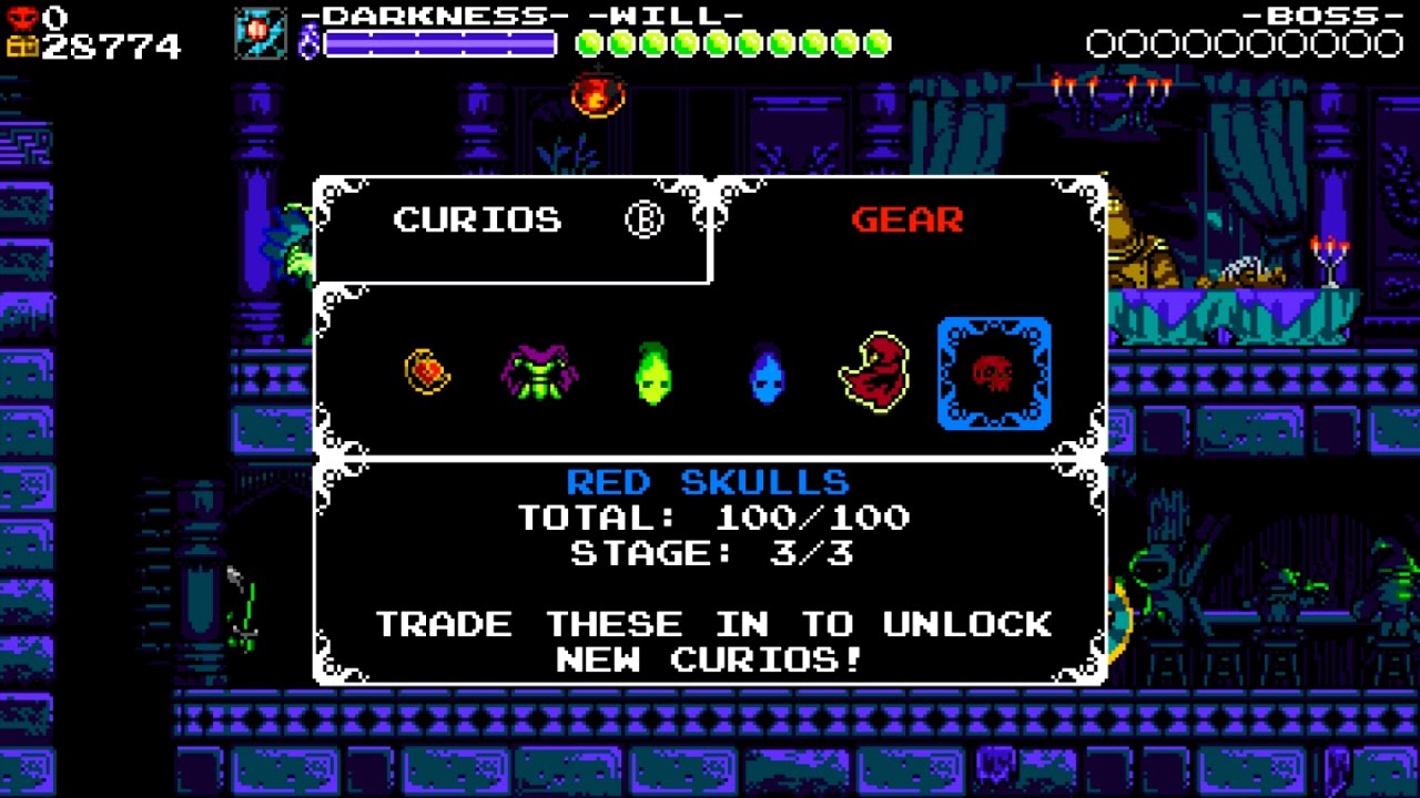 Specter of Torment rewards for collecting all Red Skulls!!!