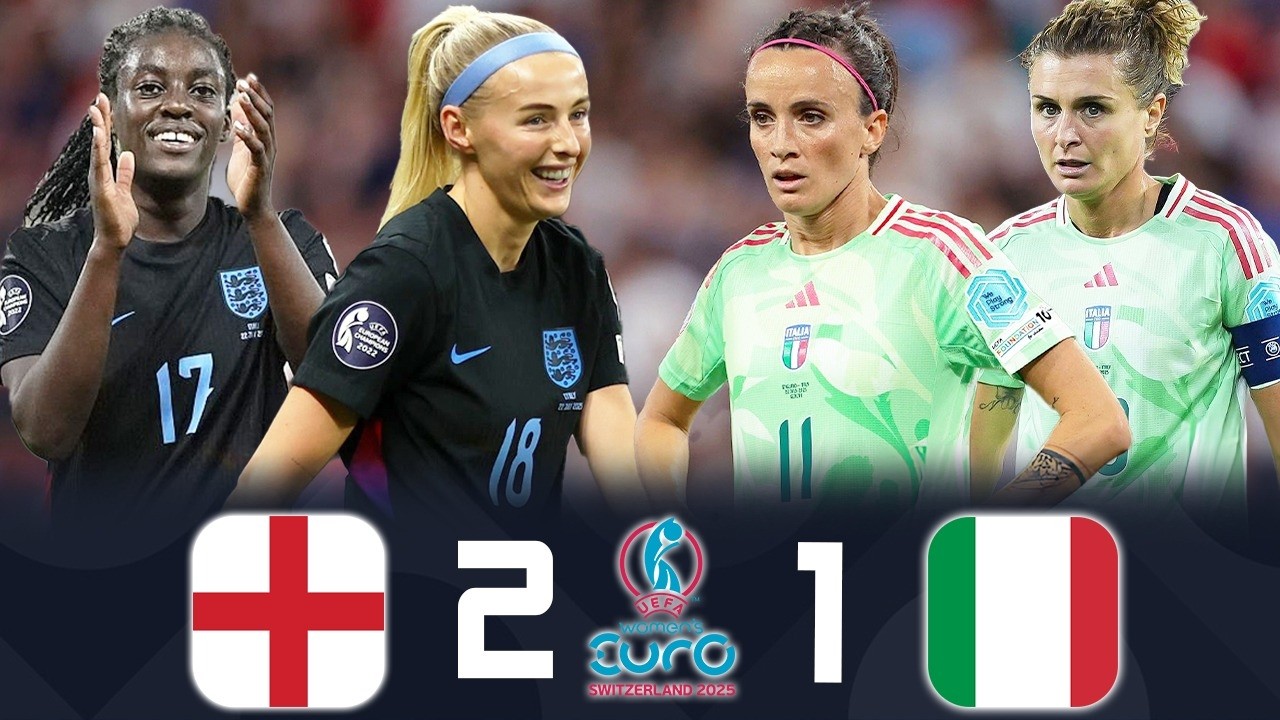 THE LIONESSES CRUSHED ITALY’S DREAM IN A DRAMATIC COMEBACK 🤯🔥 ❯ ENGLAND –ITALY | WOMEN’S EURO 2025