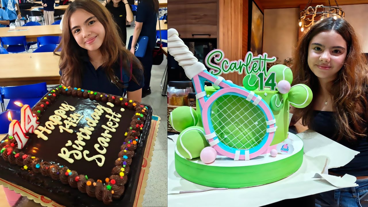 Еще одно домашнее торжество! С 14-летием, Скарлетт!! ❤️
