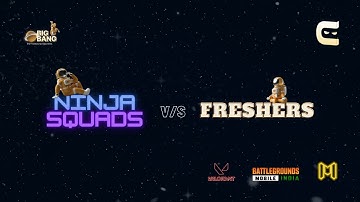 Ninjas squad vs Freshers (2025) || Coding Ninjas SRM