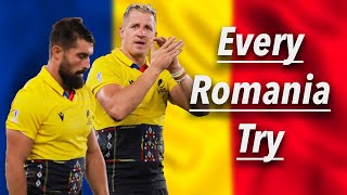 Every Romania Rugby Try since 2019 Rugby World Cup