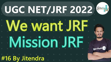 11:00 AM- #16 We want JRF  UGC NET | UGC NET 2022 | Teaching aptitude By Jitendra