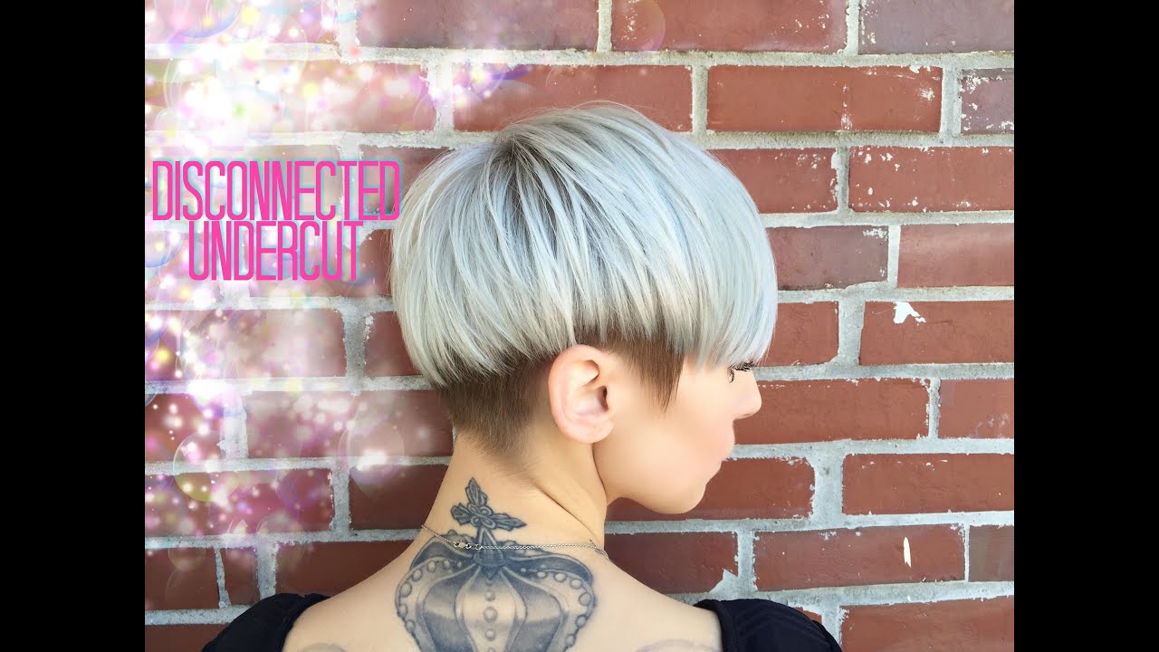 How To Womens Disconnected Undercut L Glam By Calynn Youtube