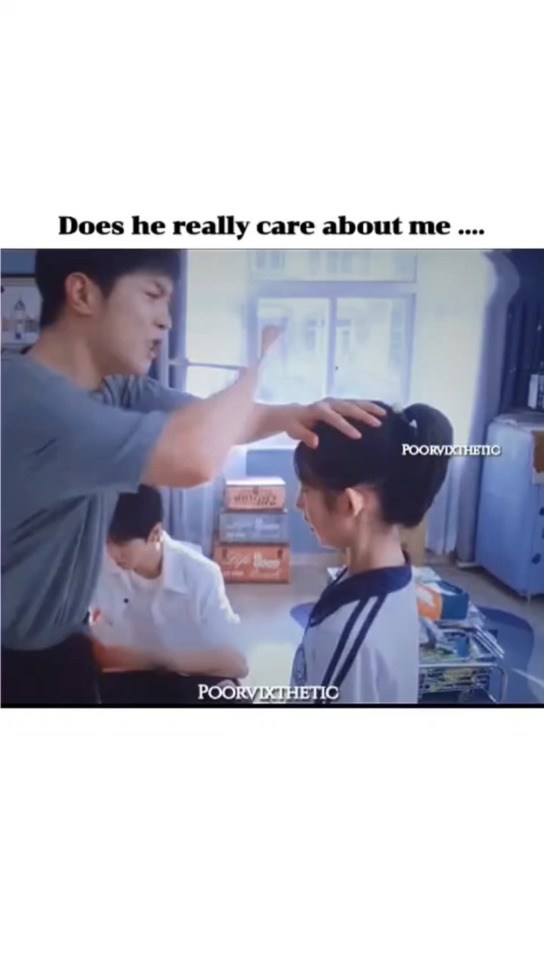 He really cares ?? #goviral @poorvixthetic339 #chenzheyuan
