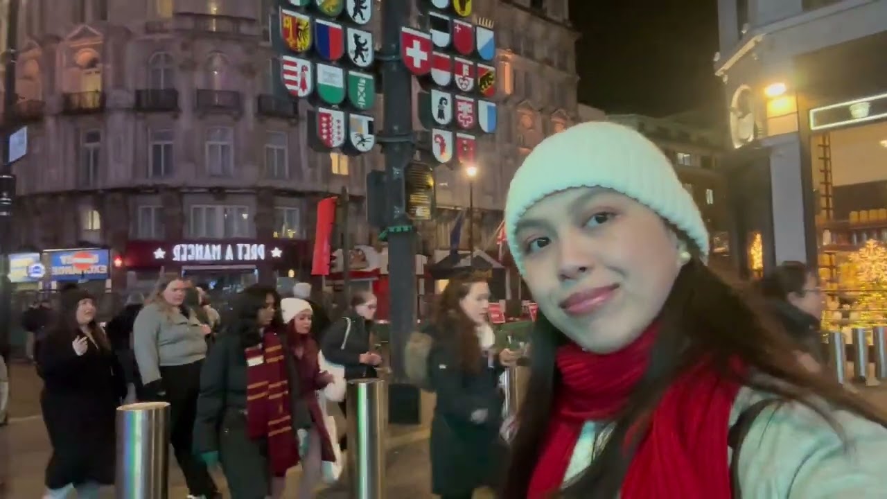 Layover diaries ( Christmas Market in London )