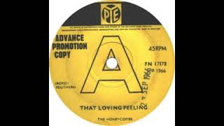THE HONEYCOMBS stereo THAT LOVING FEELING / SHOULD A MAN CRY