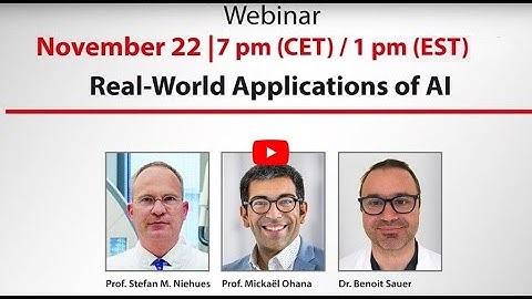 AI Live Webinar - Real-World Applications of AI