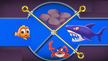 Save the Fish | Pull The Pin | Best Mobile Puzzle Game | iOS android Gameplay Walkthrough | Part 62
