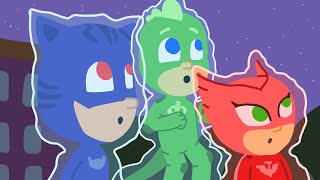 Pj Masks Power Up Drawing Catboy Gecko Owlette Disney Junior Doodle