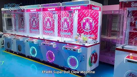 EPARK Super Doll Claw Machine Vending Arcade Claw Machine Coin Operated Doll Catch Games