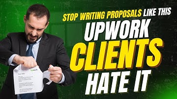 Stop Writing Proposals Like This — Upwork Clients Hate It #upwork #freelancer