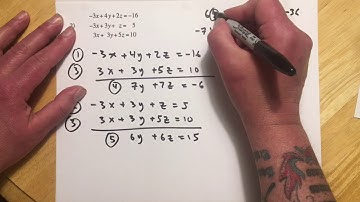 141 9.2 Systems of Linear Equations: Three Variables