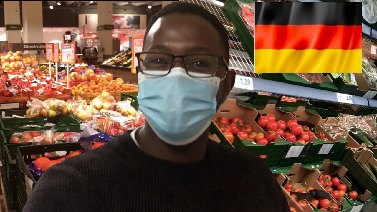 Kenyan Jamaican in Germany vlog || shopping at the grocery stores.  