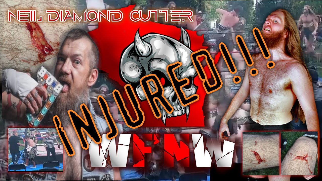 WF'NW- Neil Diamond Cutter injured taking on Herzog! Deathmatch Wrestling GONE WRONG!