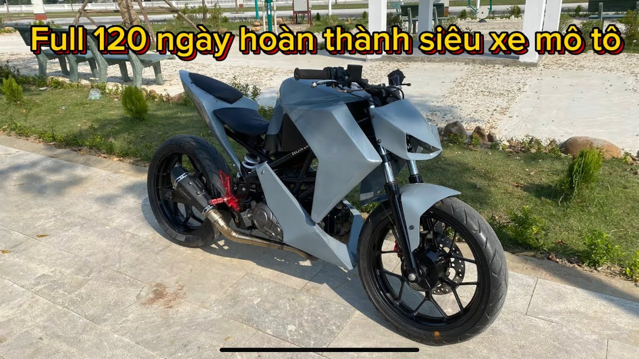 Hoàn thành 120 ngày chế tạo chiếc xe dị nhất hành tinh / Complete 120 days of building a supercar