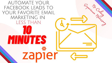 Facebook leads to Email Marketing through Zapier| Marketing Automation Tutorial