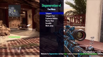 [PS3/BO2]1.19 Degeneration v1 GSC Mod Menu + Download