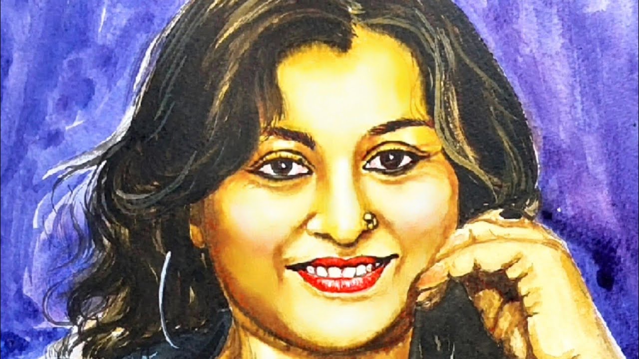How To Make Water Colour portrait On Hand Made Paper YouTube how-to-make-water-colour-portrait-on-hand-made-paper-youtube