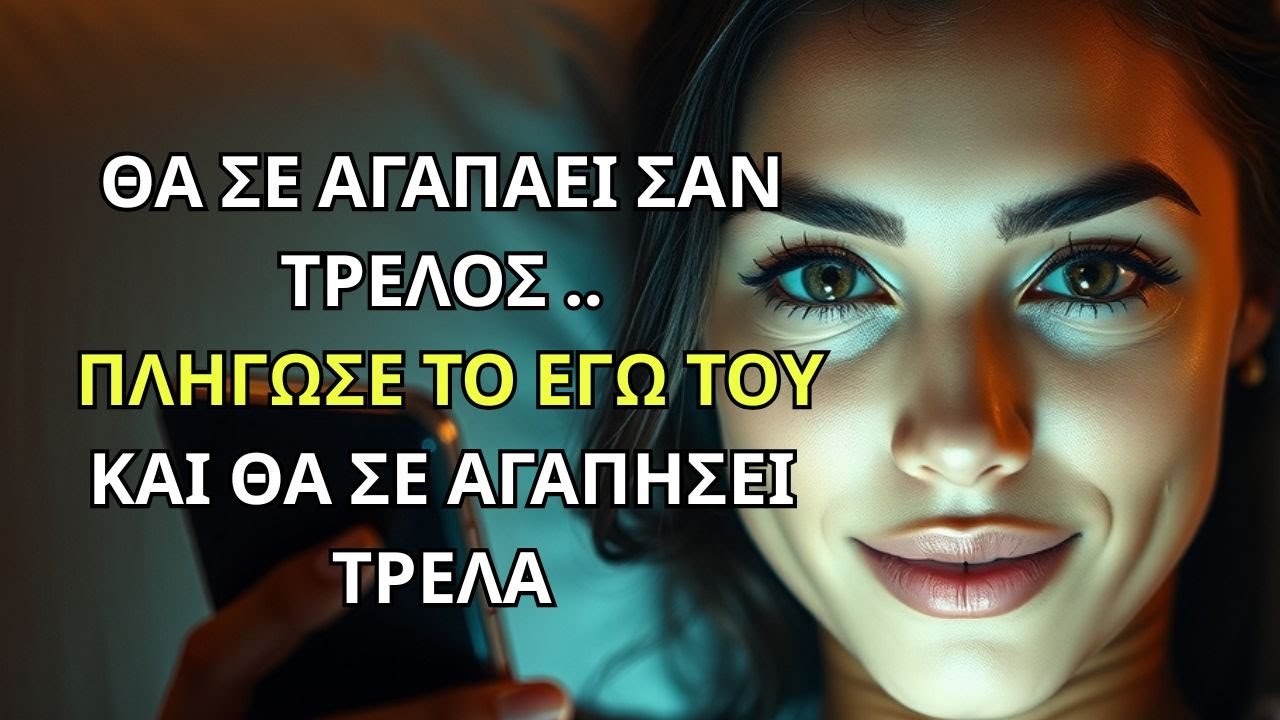 Θα Σε Αγαπάει ΣΑΝ ΤΡΕΛΟΣ… Πλήγωσε ΤΟ ΕΓΩ ΤΟΥ Και Θα Σε Αγαπήσει Τρέλα #ψυχολογία #σχέσεις #έλξη #εγω