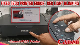 How To Reset Canon Mp-237 Full Ink Absorber Counter And Fixed 5B00 Error Free Resitter Software.