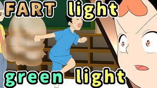 Fart light,green light | anime | comic | pandaphone