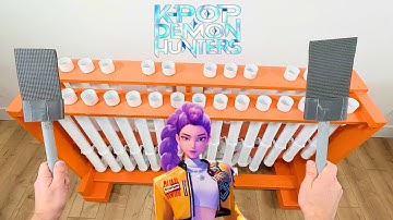 K-Pop Demon Hunters with Cool Instruments!