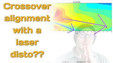 Crossover alignment with a laser disto??