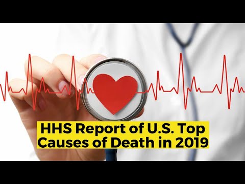 HHS Report of U.S. Top Causes of Death in 2019