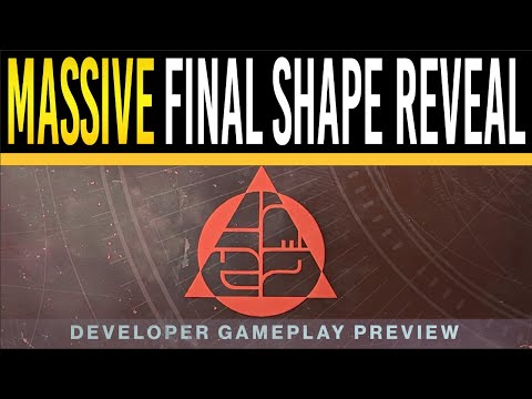 Destiny 2: MASSIVE FINAL SHAPE SHOWCASE! New GAMEPLAY, Developer Reveal & Into The Light Trailer!