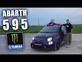 Essai abarth 595 edition monster energy yamaha  un vrai rgal ce vhicule survitamin 