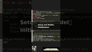 ✨ Python Multimodal LFM2.5: Power GenAI & AI Agents! #LFM2_5 @PyLouis #louispyt