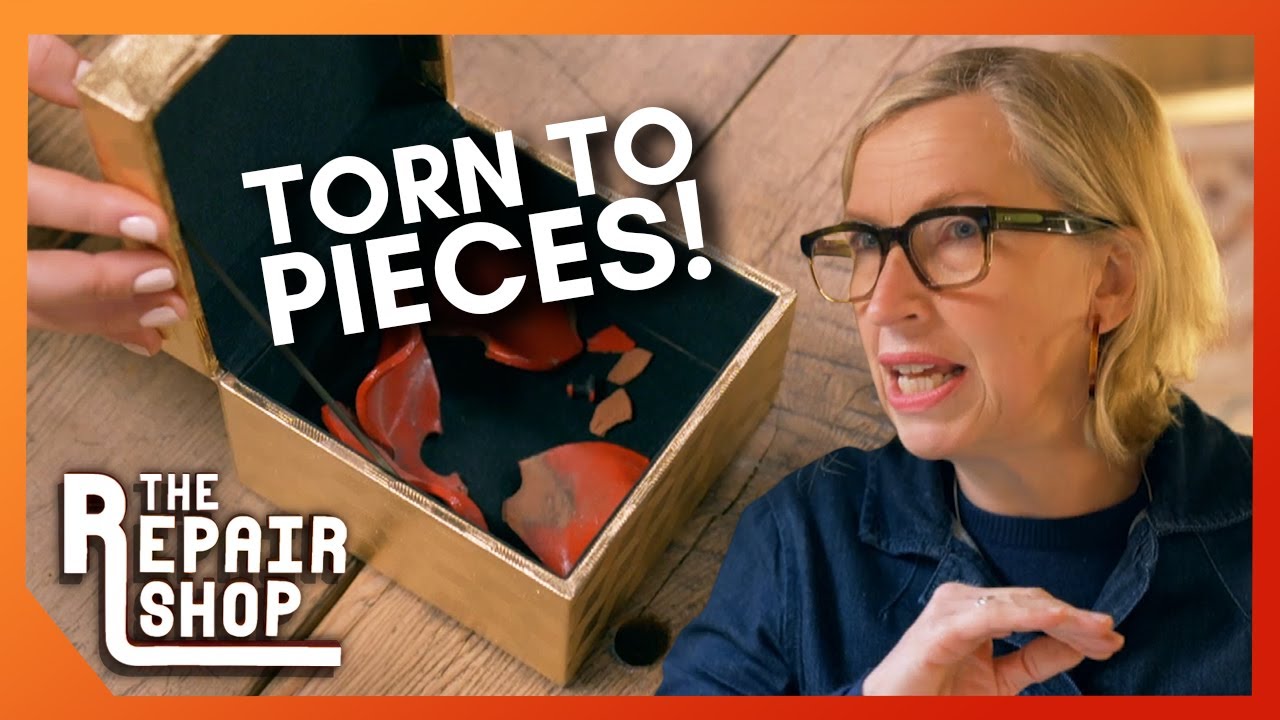 This Rare Tower of London Poppy Holds A Sentimental Memory | The Repair Shop