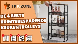 De 4 Beste Ruimtebesparende Keukentrolleys