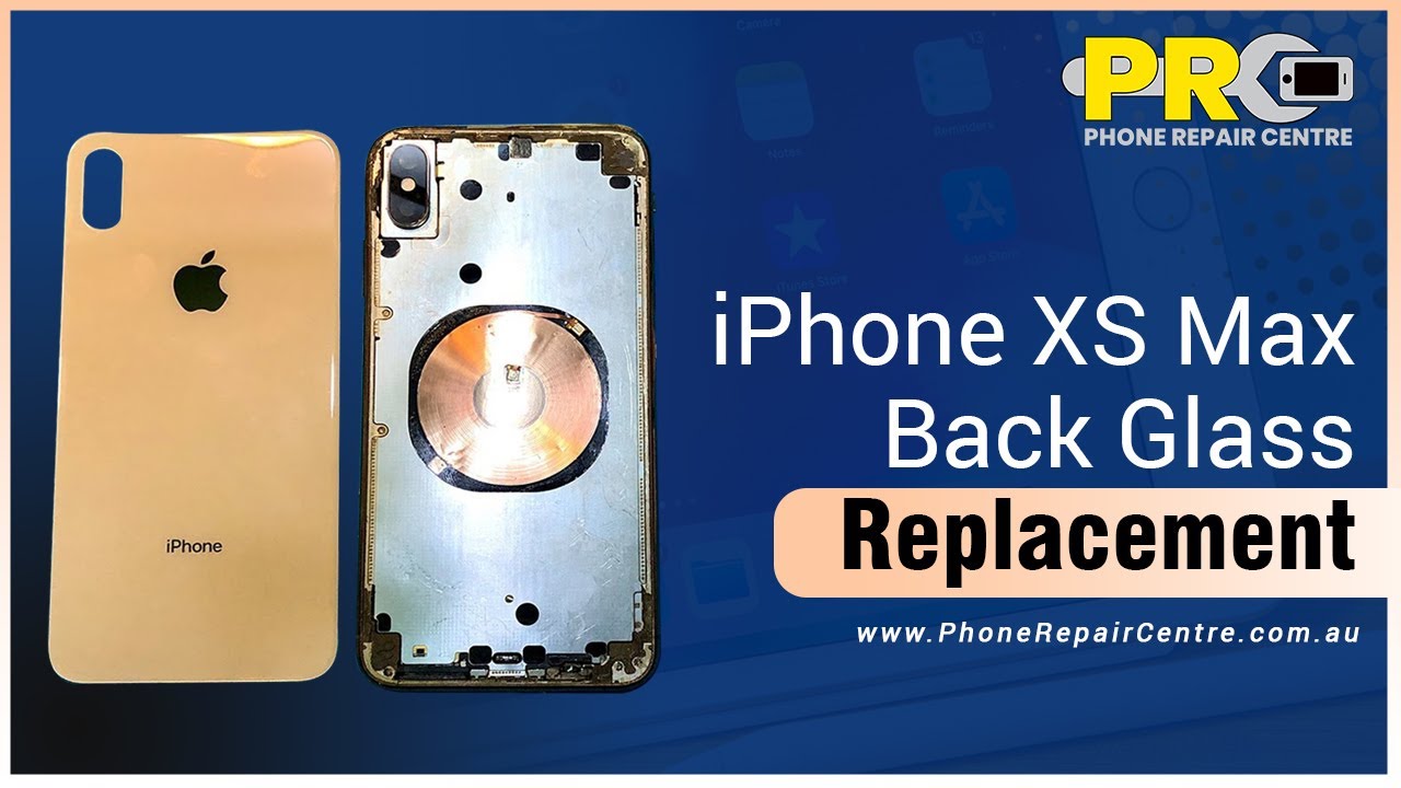 iPhone XS Max Back Glass Replacement YouTube iPhone XS Max Back Glass Replacement YouTube