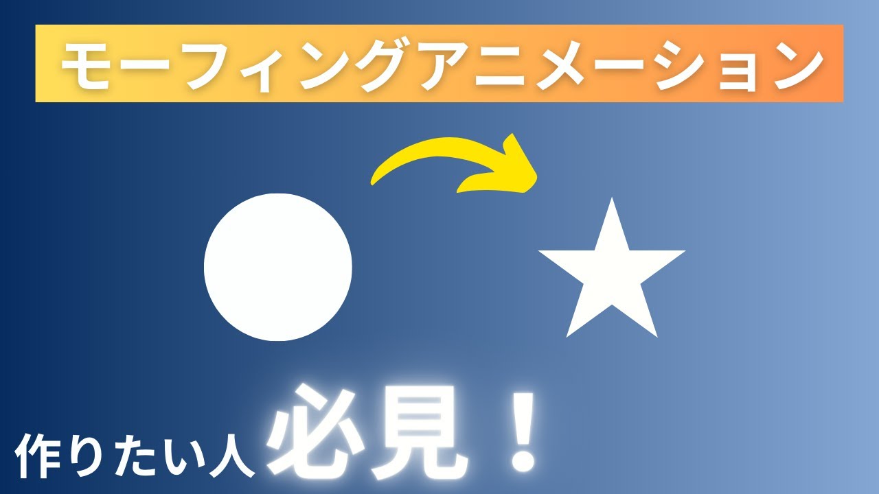 モーフィング と は