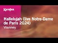 Hallelujah Live Notre Dame De Paris 2024 Vianney Karaoke Version KaraFun