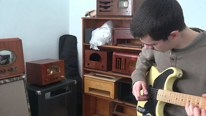 D-Lab Model T Vintage 6L6 Tube guitar amp demo Celestion 30 Speakers