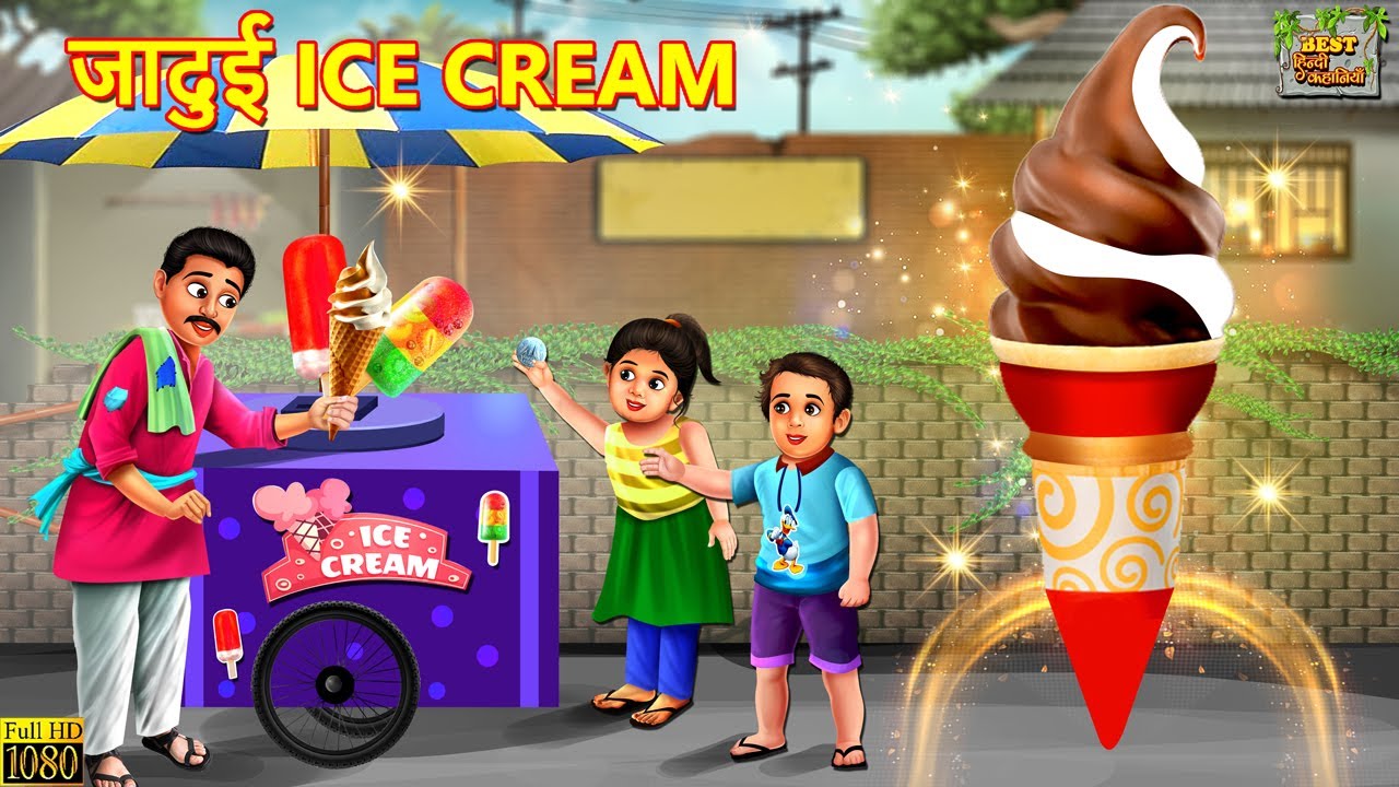 जादुई Ice Cream Jadui Ice Cream Hindi Kahani Moral Stories