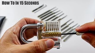 Lock Pick Fidget Toy? | SubtleDigs Beginner Lock Pick Set Review | How to Pick a Lock in 15 Seconds!